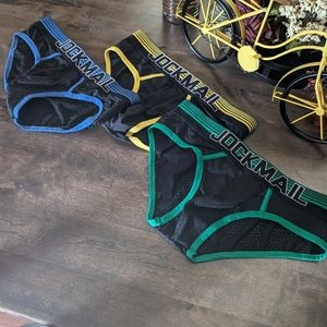 Jockmail mesh briefs